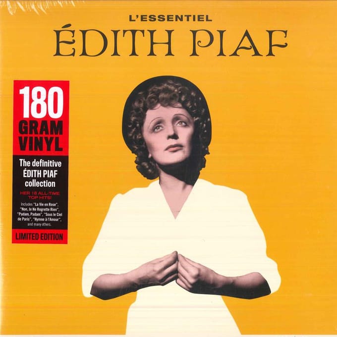 LP Plaat EDITH PIAF - L'Essentiel 490633 French Connecti 2021 Europa Pop white