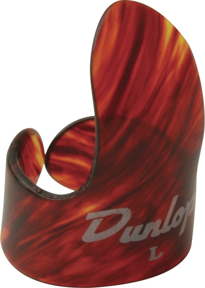 Jim Dunlop 9020 - Vingerpicks - Vinger Large - Schildpad - Zak 12 Stuks