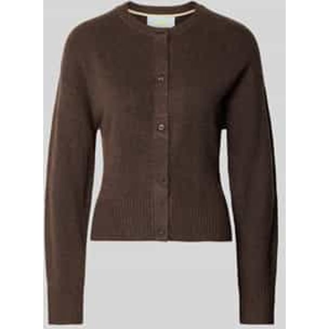 Cardigan met wol model 'NATALIE'