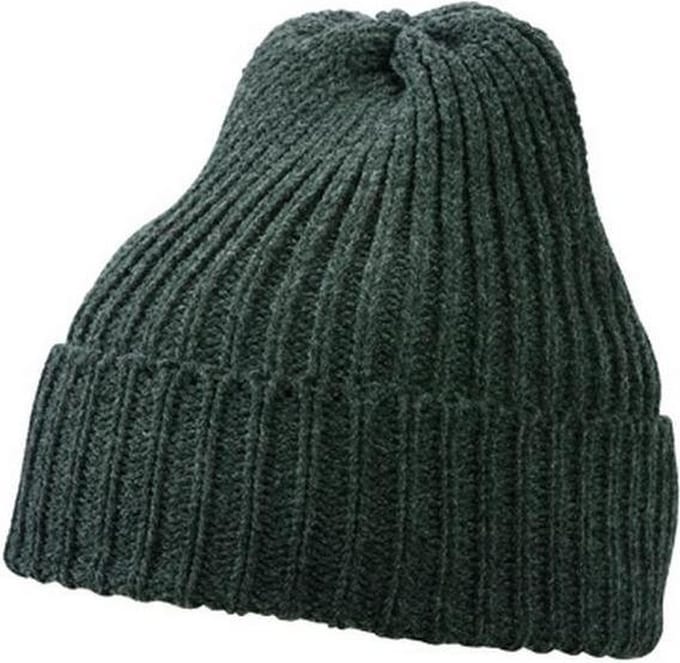 Myrtle Beach - Unisex Warm Gebreide Muts (Donkergrijs)