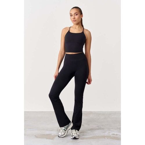 FAMME Signature Crop Top L White