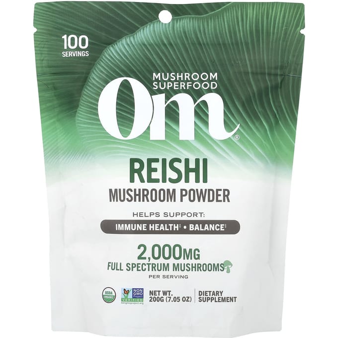 Paddenstoelenpoeder, Reishi Paddenstoel, 200G(7.05Oz)