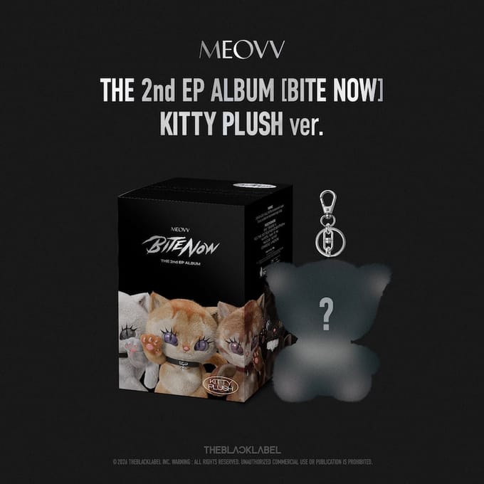 MEOVV - [BITE NOW] 2ème EP Album Version Peluche KITTY