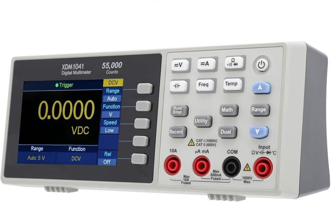 Digitale Multimeter - Spanning Tester - Elektronica Meten - Hoge Nauwkeurigheid - 3.7 Inch LCD - Wit