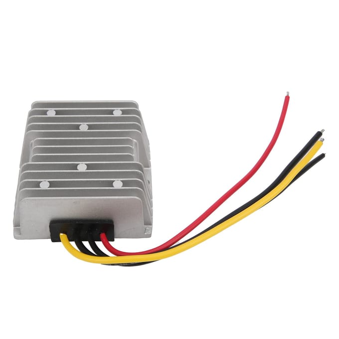 Spanningsverlager Converter IP68 48V36V naar 12V DC Module Transformator voor Auto THJ4812C240Z 20A gray