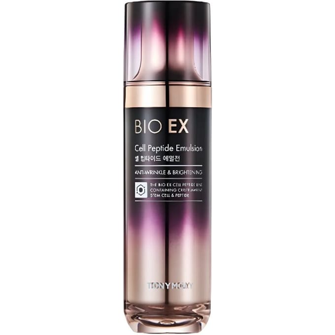 TONYMOLY BIO EX Cell Peptide Emulsie Anti-Aging Verstevigende Moisturizer 130ml black