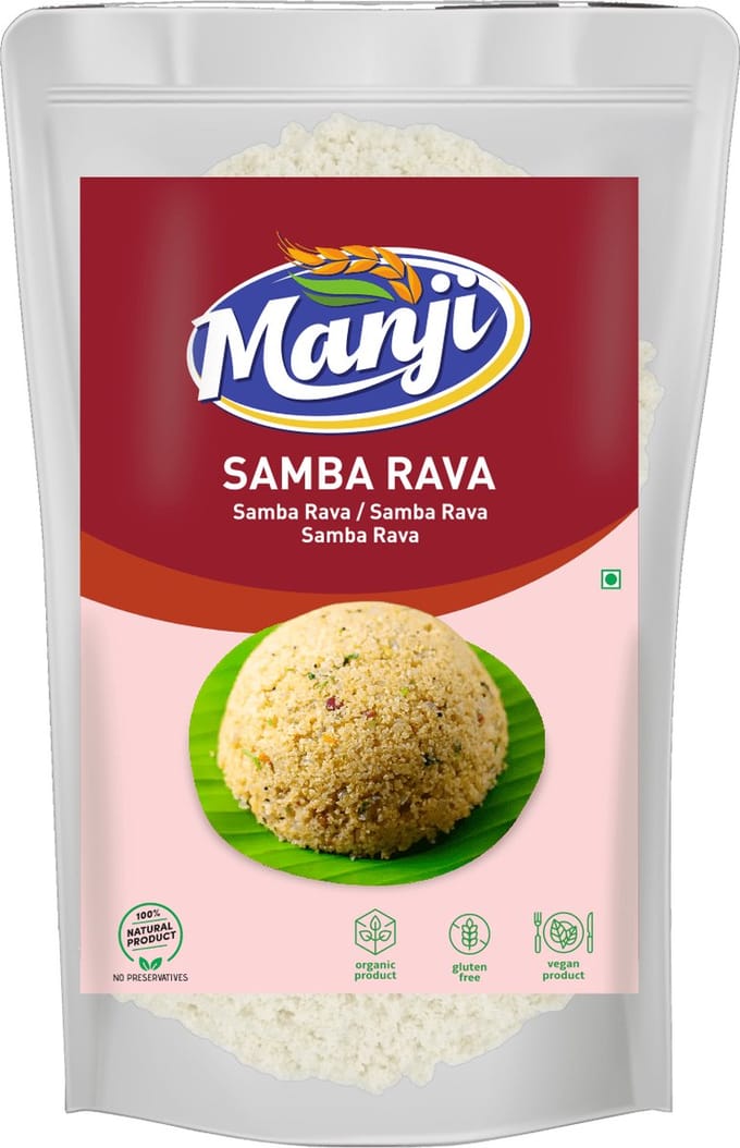 Manji - Samba Rava - 3x 1 kg