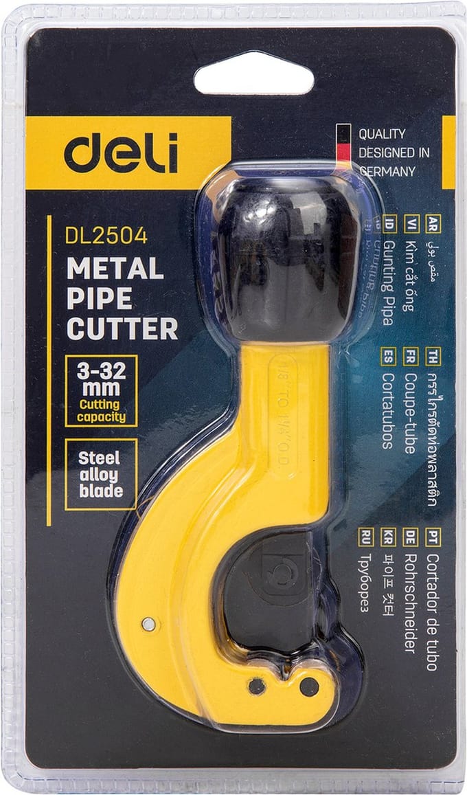 Deli Tools Metalen pijpsnijder 3 - 32mm, EDL2504