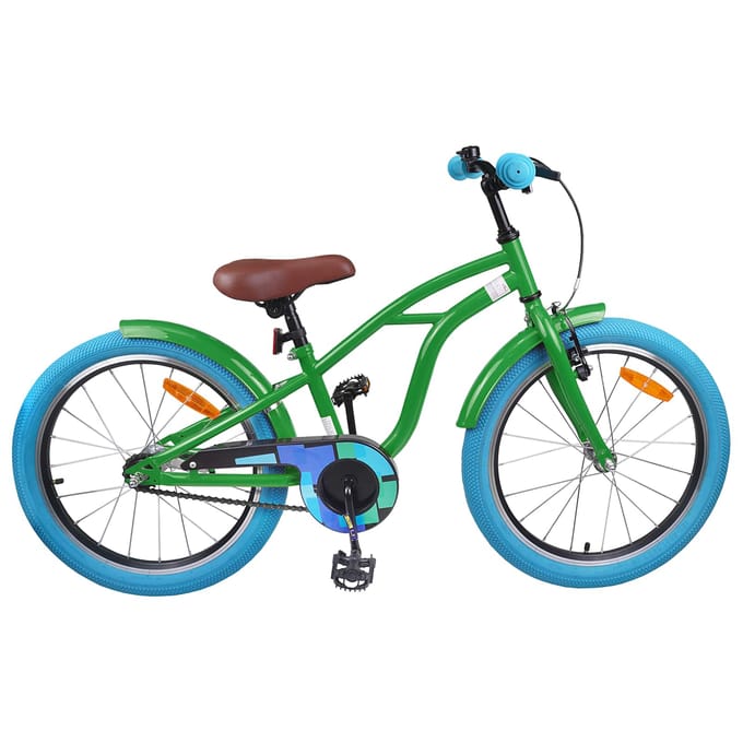 vidaXL - Kinderfiets - 20 - Inch - voor - 6-11 - jaar - oud - Groen