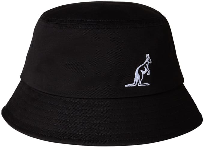 Australian buckethat logo | zwart S/M