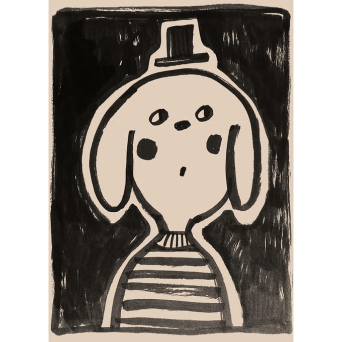 Studio loco poster lucky star 50 x 70 cm