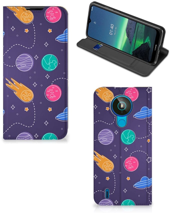 Nokia 1.4 Hippe Standcase Space