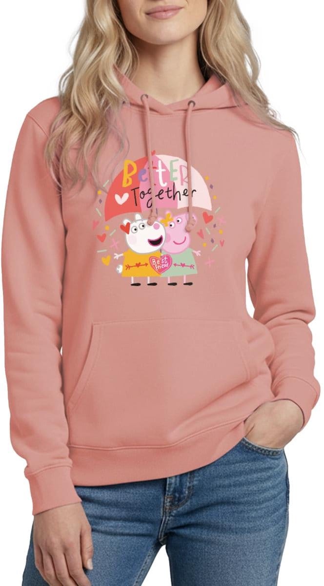 Peppa Pig En Suzy Sheep Better Together Hoodie Dames