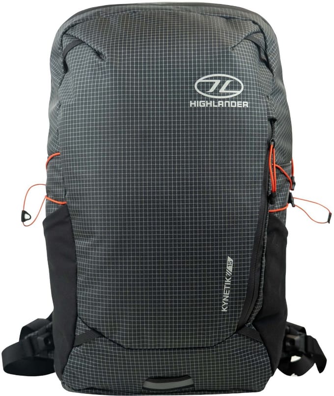 Highlander rugzak allround Kynetik 15 liter - Zwart
