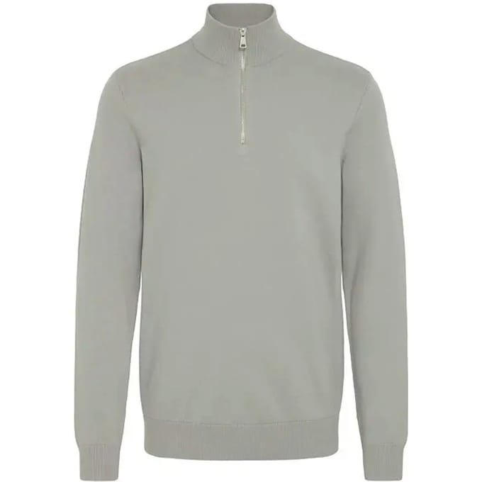 Pull met 1/2 ritssluiting van katoen en nylon Blend Bryan