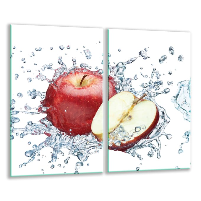 TMK ArtDeko - Snijplank Glas - 30x52cm - Kleurrijk Ontwerp - Inductiegeschikt