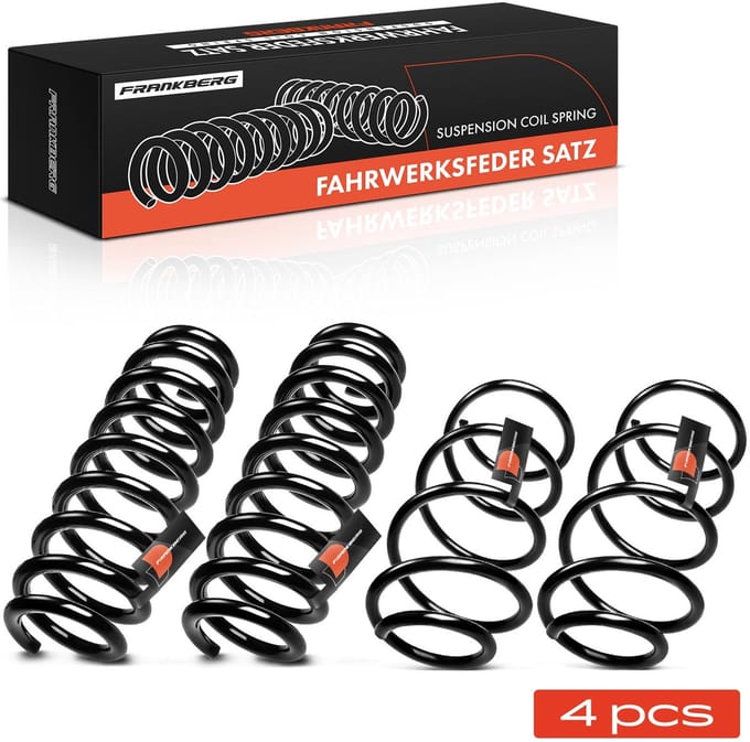 Frankberg 4x Veer Vooras Achteras voor BMW 1er Coupé E82