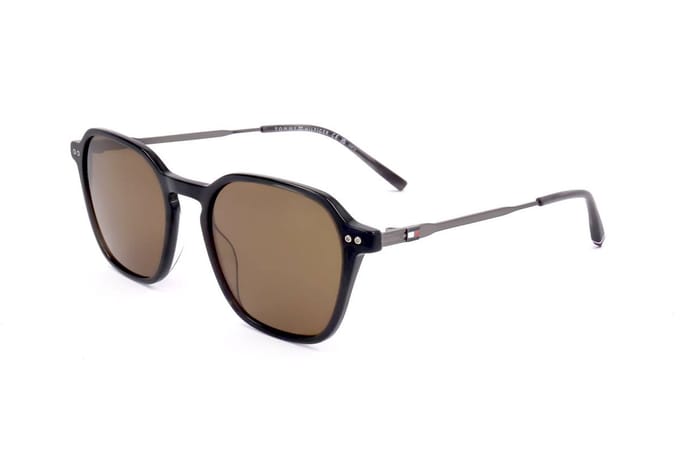 Tommy Hilfiger TH 2132/S Grey horn 53/20/145 MAN Zonnebrillen