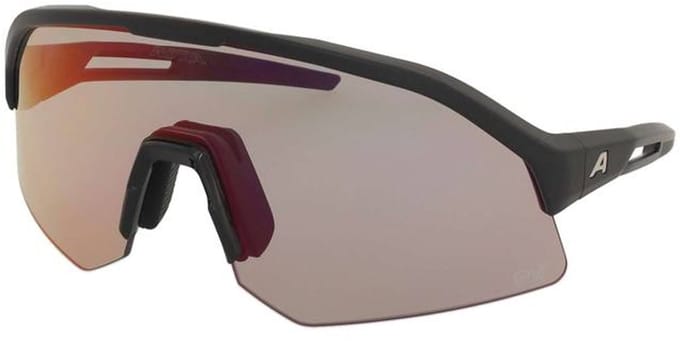 Zonnebril Alpina Sonic HR M QV Black Matt/Rainbow Mirror