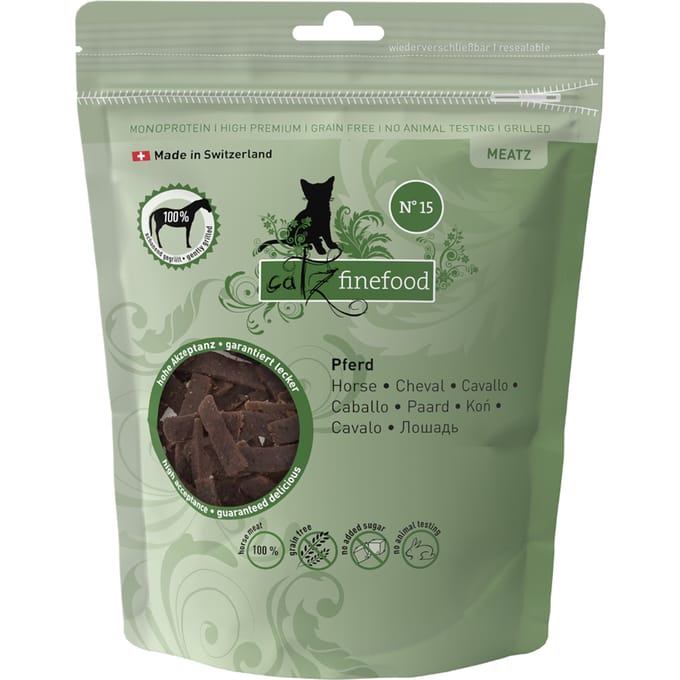 catz finefood Meatz - Voordeelpakket: 4 x Paard (4 x 45 g)