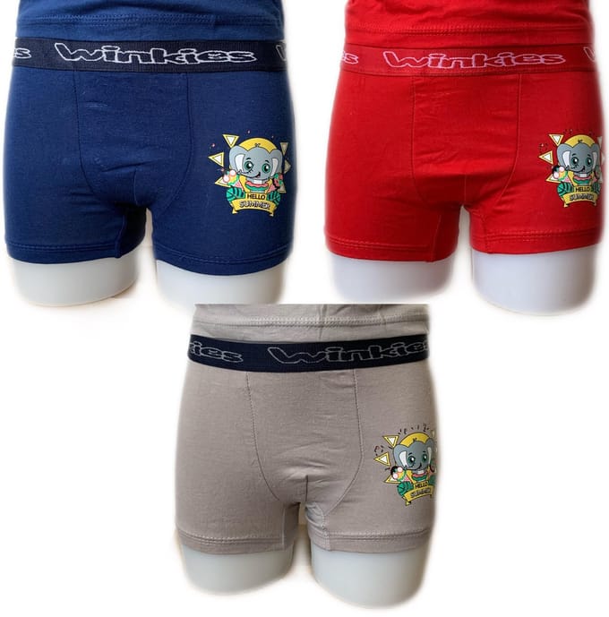 Embrator 3-pack jongens Boxershorts Summer mix maat 104/110