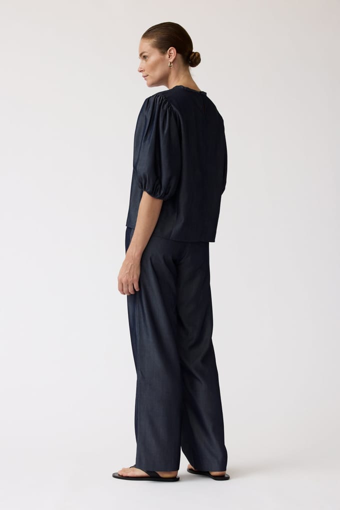 Alchemist Lara Pants Dark Indigo Größe: 36 | Straight Jeans Outlet | Damen | Blau