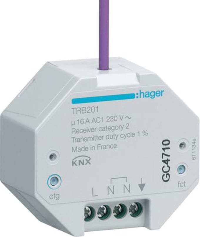 Funk KNX UP Ausgang 1fach 16A quicklink TRB201 (TRB201)