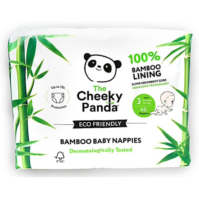 Cheeky Panda Bamboe Baby Luiers Maat 3 6-11 kg