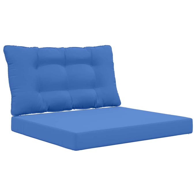 vidaXL - Buitenbankkussen - Polyester - Koninklijk - Blauw - 80 - x - 68,5 - cm