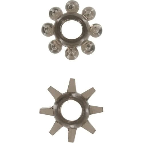 ToyJoy Power Stretchy Rings - Cockring - Zilverkleurig