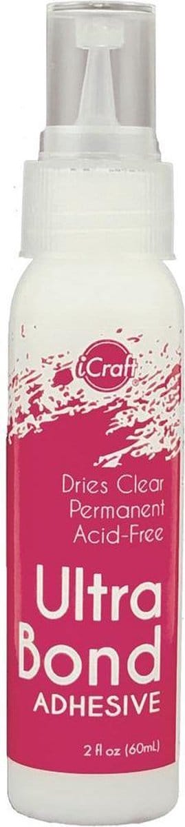 iCraft Extra sterke hobbylijm - Witte lijm voor papier, hout, metaal - 60ml