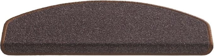 Trapmat Palermo Bruin 15 stuks 25x65 cm haak 4 cm