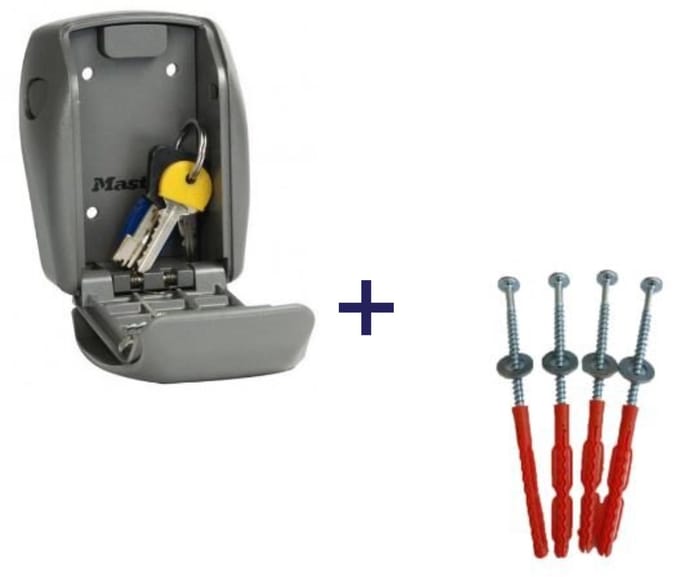 MasterLock 5415 - sleutelkluis - met bevestiging schroeven