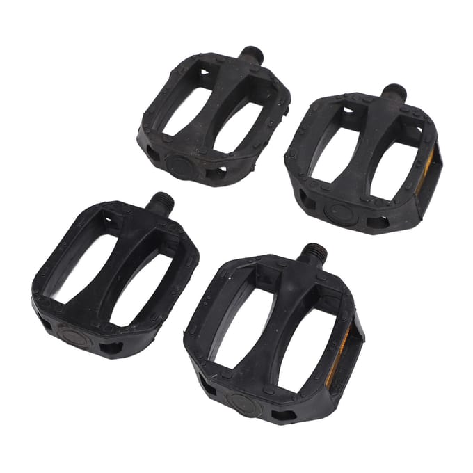 Kinderfietspedaal Antislip Kinderfietspedaal met Reflecterende Strip 12mm US Draad black