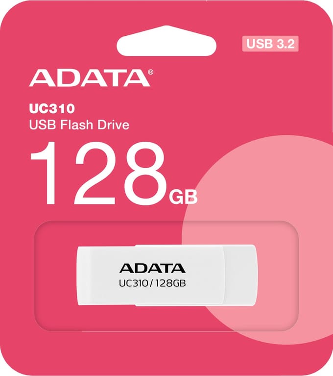 ADATA UC310 USB flash drive 128 GB USB Type-A 3.2 Gen 1 (3.1 Gen 1) Wit