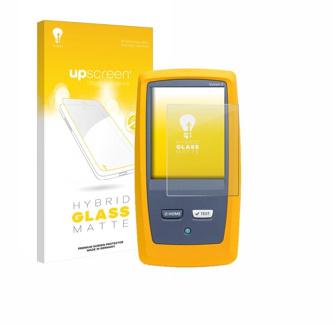 upscreen - Screenprotector voor Fluke DSX8000 - Folie Beschermfolie Beschermglas matte