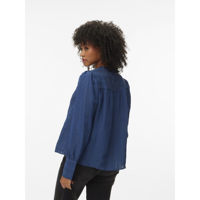 VERO MODA - VMISELLE L/S SHIRT WVN BTQ - Dames - Blouses