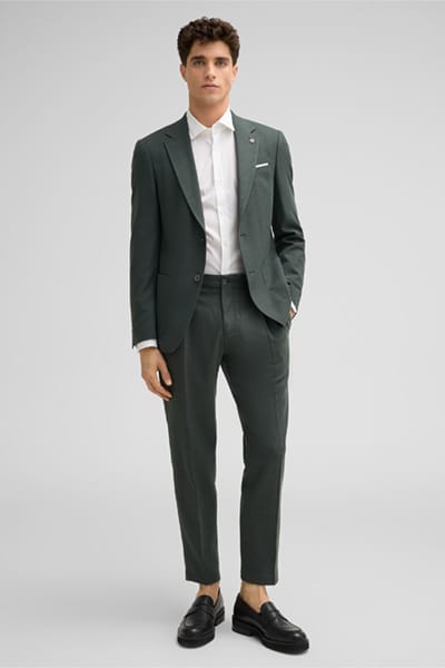Combinatiepantalon Lois, donkergroen