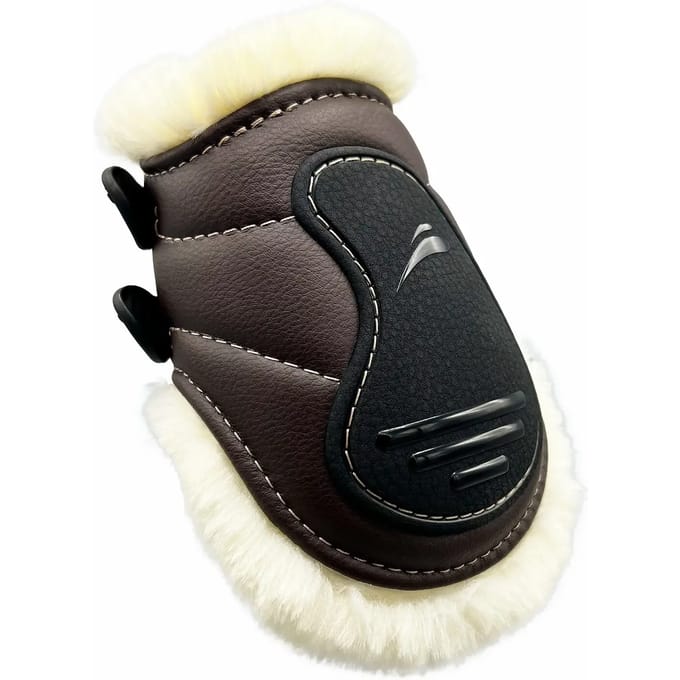 Vetlokbeschermers voor paarden met bont eQuick Glam Fluffy