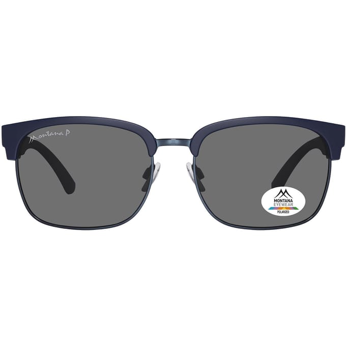 Montana Zonnebril Polarized Glanzend / Mat Blauw MP192B