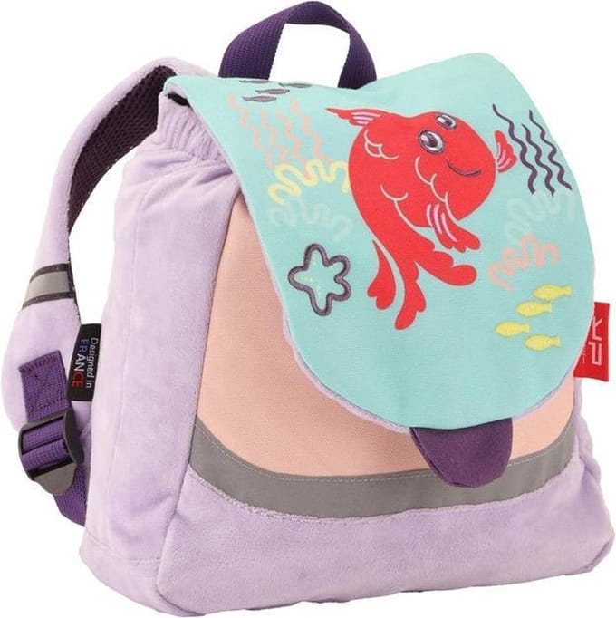BodyPack Peuterrugzak Rode Vis - 29 x 23 x 10 cm - Polyester