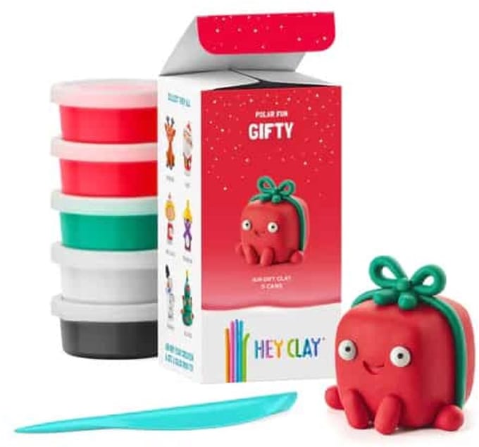 Hey Clay Kerstbal Gifty