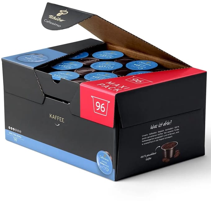 Cafissimo Kaffee Mild - 4 x 96 caps