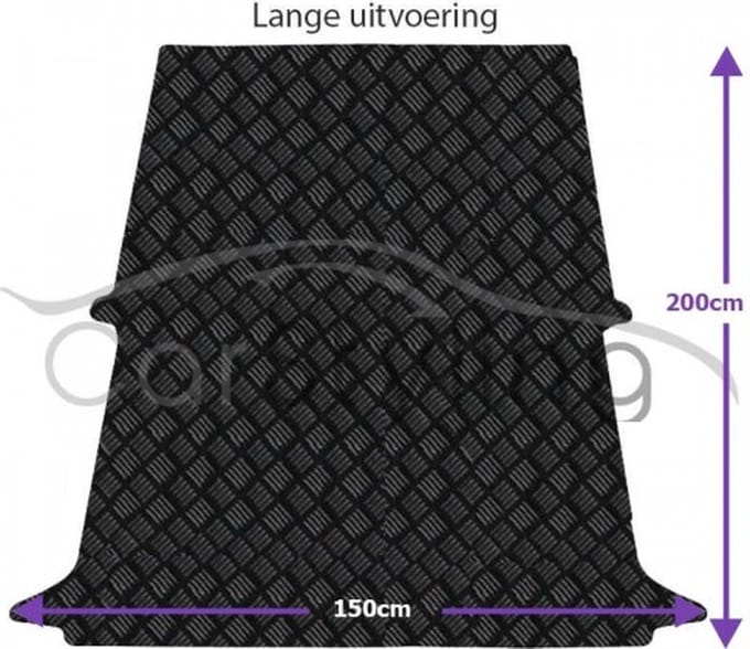 Laadvloermat Renault Kangoo verlengde uitvoering 2008-heden