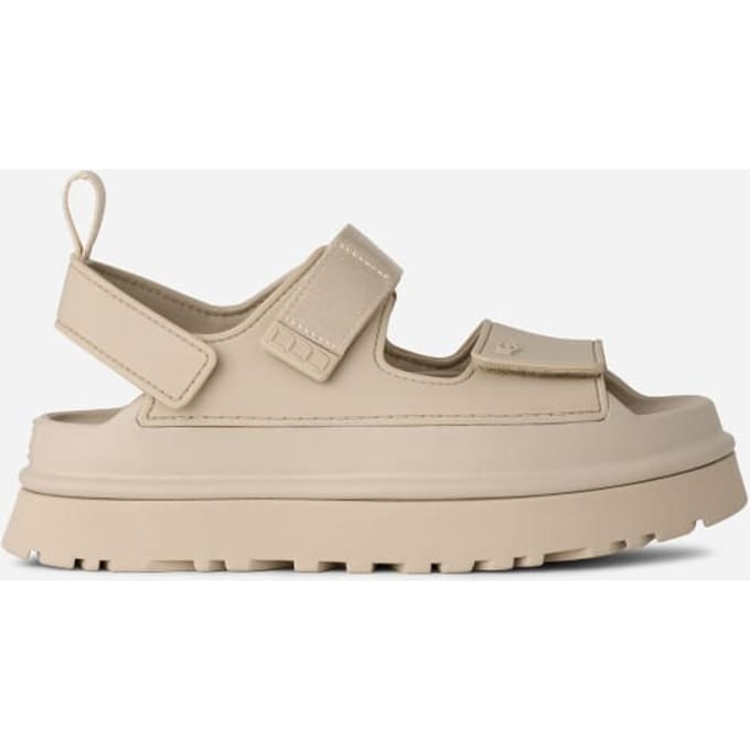 UGG® GoldenGlow Sandal for Women in Sea Salt, Size 10, Polyurethane/Polyester