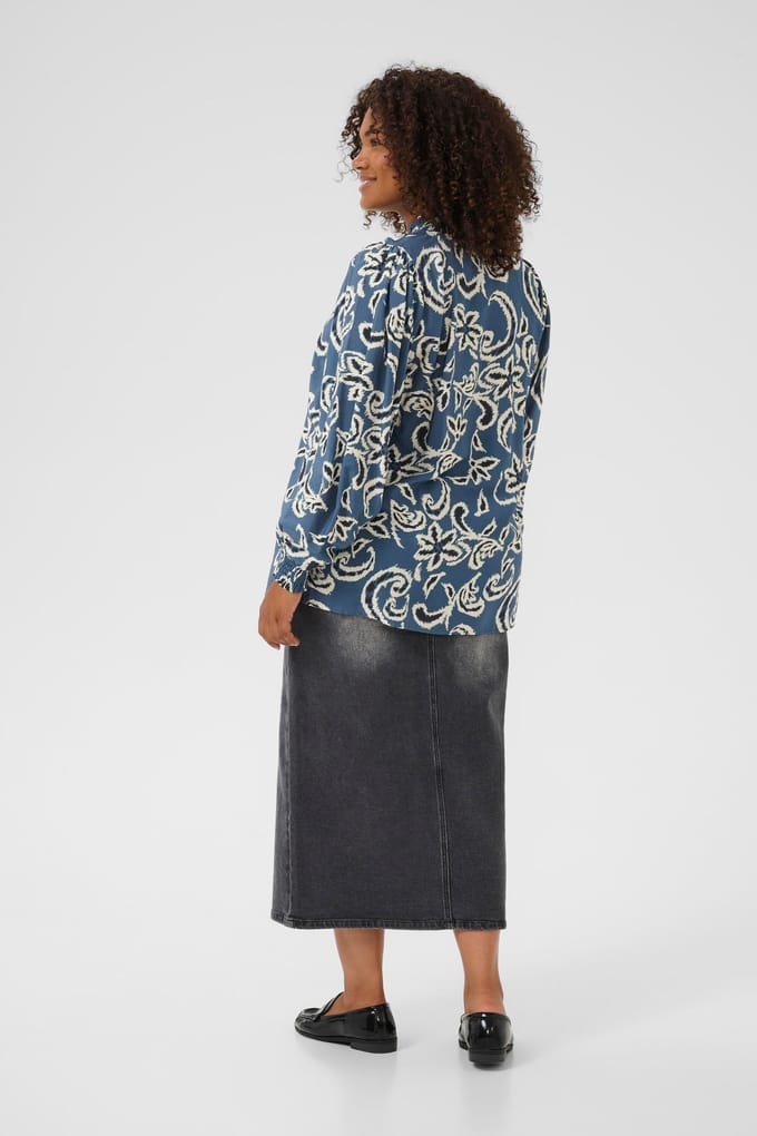 Vrouwenblouse KAFFE Curve Mahlia