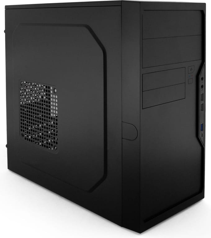 CoolBox COO-PCM550C-1 computerbehuizing Micro Tower Zwart 500 W