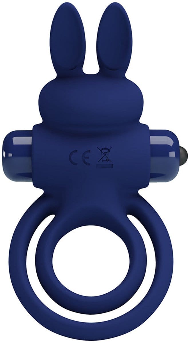 Pretty Love - Darey - Rabbit Cockring - Donkerblauw