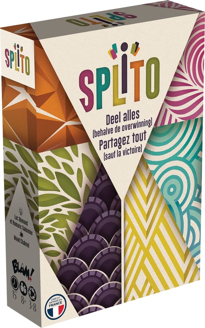 Asmodee - Splito Card Game (NL)