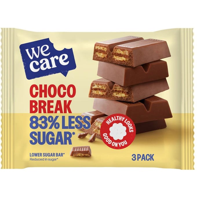 WeCare Lower Suger Chocolate - 64,5 gr